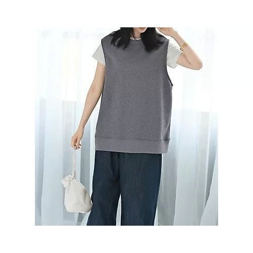 【スタイルデリ/STYLE DELI】の【BLK001】リラックスノースリカットソー インテリア・キッズ・メンズ・レディースファッション・服の通販 founy(ファニー) https://founy.com/ ファッション Fashion レディースファッション Fashion for Women トップス・カットソー Cut & Sew Tops カットソー・ベーシックTシャツ Cut-and-Sewn Tops / Stretch Tees & Basics インナー Innerwear スウェット / スエット Sweatshirt, Sweatwear タイトスカート Pencil Skirt, Tight Skirt ノースリーブ Sleeveless, No-Sleeve フレア Flare, Flared ベスト Vest, Waistcoat ワイド Wide, Wide Fit おすすめ Recommended / Our Picks |ID: prp329100004573869 ipo3291000000032375814