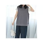 【スタイルデリ/STYLE DELI】の【BLK001】リラックスノースリカットソー 杢グレー|ID: prp329100004573869 ipo3291000000032375816
