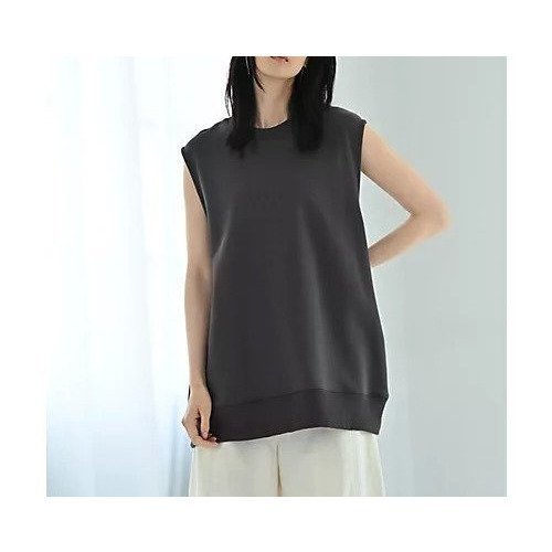 【スタイルデリ/STYLE DELI】の【BLK001】リラックスノースリカットソー インテリア・キッズ・メンズ・レディースファッション・服の通販 founy(ファニー) 　ファッション　Fashion　レディースファッション　Fashion for Women　トップス・カットソー　Cut & Sew Tops　カットソー・ベーシックTシャツ　Cut-and-Sewn Tops / Stretch Tees & Basics　インナー　Innerwear　スウェット / スエット　Sweatshirt, Sweatwear　タイトスカート　Pencil Skirt, Tight Skirt　ノースリーブ　Sleeveless, No-Sleeve　フレア　Flare, Flared　ベスト　Vest, Waistcoat　ワイド　Wide, Wide Fit　おすすめ　Recommended / Our Picks　スミクロ|ID: prp329100004573869 ipo3291000000032375818