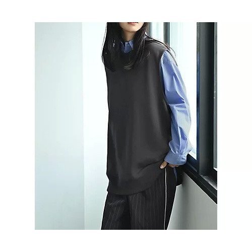 【スタイルデリ/STYLE DELI】の【BLK001】リラックスノースリカットソー インテリア・キッズ・メンズ・レディースファッション・服の通販 founy(ファニー) 　ファッション　Fashion　レディースファッション　Fashion for Women　トップス・カットソー　Cut & Sew Tops　カットソー・ベーシックTシャツ　Cut-and-Sewn Tops / Stretch Tees & Basics　インナー　Innerwear　スウェット / スエット　Sweatshirt, Sweatwear　タイトスカート　Pencil Skirt, Tight Skirt　ノースリーブ　Sleeveless, No-Sleeve　フレア　Flare, Flared　ベスト　Vest, Waistcoat　ワイド　Wide, Wide Fit　おすすめ　Recommended / Our Picks　スミクロ|ID: prp329100004573869 ipo3291000000035577666