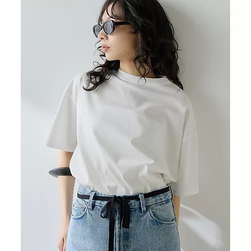 【ウィムガゼット/Whim Gazette】のクルーコットンジャージープルオーバー 人気、トレンドファッション・服の通販 founy(ファニー) 　ファッション　Fashion　レディースファッション　Fashion for Women　トップス・カットソー　Cut & Sew Tops　カジュアルプルオーバー・ニットトップス　Pullovers & Knit Tops / Casual Pullovers　2025年　2025　2025春夏・S/S　Spring/Summer 2025 SS25　カットソー　Cut and Sewn Top　クール　Cool, Chic　シンプル　Simple, Minimal　エレガント 上品　Elegant　半袖　Short Sleeve, Half Sleeve　other-2|ID: prp329100004573870 ipo3291000000032375837