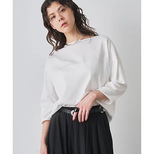 【ウィムガゼット/Whim Gazette】のボートコットンジャージープルオーバー 人気、トレンドファッション・服の通販 founy(ファニー) 　ファッション　Fashion　レディースファッション　Fashion for Women　トップス・カットソー　Cut & Sew Tops　カジュアルプルオーバー・ニットトップス　Pullovers & Knit Tops / Casual Pullovers　2025年　2025　2025春夏・S/S　Spring/Summer 2025 SS25　インナー　Innerwear　カットソー　Cut and Sewn Top　クール　Cool, Chic　シンプル　Simple, Minimal　ジャケット　Jacket, Outerwear　トレンド　Trend, Trending Now　ベーシック　Basic, Essential　エレガント 上品　Elegant　other-3|ID: prp329100004573871 ipo3291000000032375864