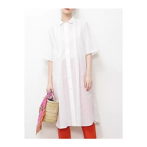 【ヒューマンウーマン/HUMAN WOMAN】のシアーチュニックブラウス インテリア・キッズ・メンズ・レディースファッション・服の通販 founy(ファニー) https://founy.com/ ファッション Fashion レディースファッション Ladies' Fashion Online トップス・カットソー Tops/Tshirt シャツ/ブラウス Shirts/Blouses おすすめ Recommend スタンダード Standard スリット Slit チュニック Tunic リラックス Relax 羽織 Haori |ID: prp329100004573873 ipo3291000000032648405