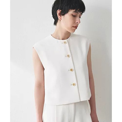 【ウィムガゼット/Whim Gazette】のダブルクロスジレ 人気、トレンドファッション・服の通販 founy(ファニー) 　ファッション　Fashion　レディースファッション　Ladies' Fashion Online　アウター　Coat Outerwear　トップス・カットソー　Cut & Sew Tops　ベスト/ジレ　Vests & Gilets　ヴィンテージ　Vintage　ギンガム　Gingham　クラシカル　Classical　コンパクト　Compact　吸水　Water Absorption　シンプル　Simple　ストレッチ　Stretch　セットアップ　Set Up　チェック　Check　ノースリーブ　No Sleeve　ベスト　Vest　ロング　Long　おすすめ　Recommend　2025年　2025　2025春夏・S/S　2025 Spring/Summer Fashion S/S　other-2|ID: prp329100004573874 ipo3291000000032375904