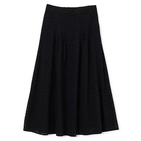 【プレインピープル/PLAIN PEOPLE】 レースフレアースカート人気、トレンドファッション・服の通販 founy(ファニー) ファッション Fashion レディースファッション Fashion for Women スカート Skirts おすすめ Recommended / Our Picks レース Lace, Lace Fabric ワーク Workwear, Utility Style 洗える Machine Washable |ID:prp329100004573876