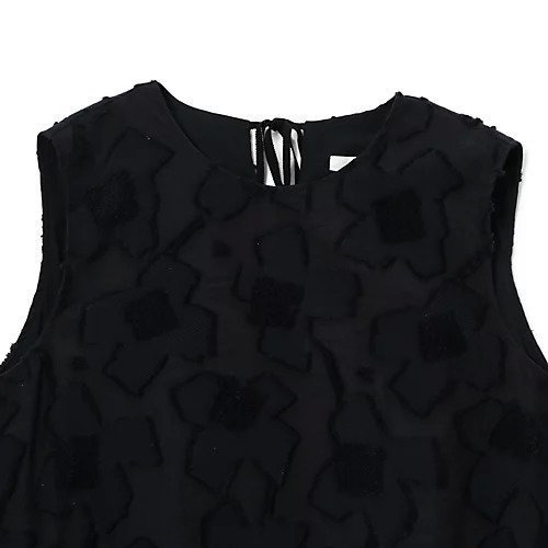 【プレインピープル/PLAIN PEOPLE】のカットジャガードノースリーブワンピース 人気、トレンドファッション・服の通販 founy(ファニー) 　ファッション　Fashion　レディースファッション　WOMEN　ワンピース　Dress　おすすめ　Recommend　イエロー　Yellow　シンプル　Simple　ジャカード　Jacquard　ノースリーブ　No Sleeve　モダン　Modern　モチーフ　Motif　夏　Summer　洗える　Washable　other-3|ID: prp329100004573880 ipo3291000000032375993