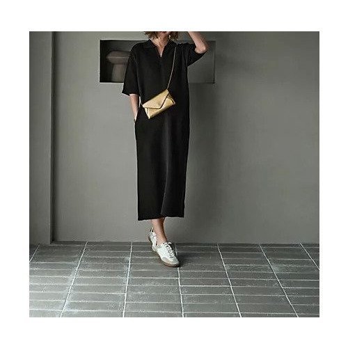 【スタイルデリ/STYLE DELI】のSofty Cotton/ワッフル編みスキッパーワンピース 人気、トレンドファッション・服の通販 founy(ファニー) 　ファッション　Fashion　レディースファッション　WOMEN　ワンピース　Dress　春　Spring　サーマル　Thermal　スキッパー　Skipper　スポーツ　Sports　スリット　Slit　ノースリーブ　No Sleeve　ポケット　Pocket　ワッフル　Waffle　S/S・春夏　Ss・Spring/Summer　夏　Summer　エレガント 上品　Elegant　ゴルフ　Golf　other-2|ID: prp329100004573882 ipo3291000000032376016