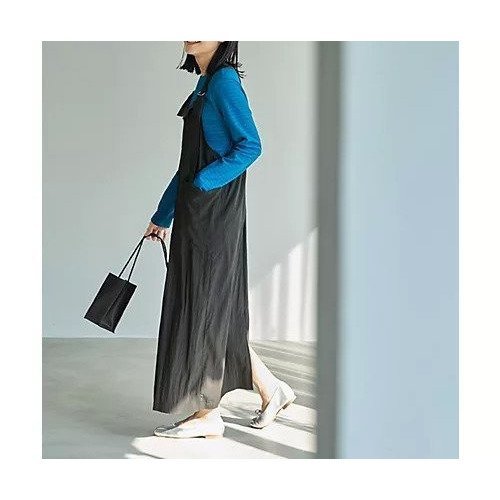 【スタイルデリ/STYLE DELI】のフロント折り返しジャンパースカート インテリア・キッズ・メンズ・レディースファッション・服の通販 founy(ファニー) https://founy.com/ ファッション Fashion レディースファッション Ladies' Fashion Online スカート Skirt インナー Inner 春 Spring 秋 Autumn/Fall グログラン Grosgrain 軽量 Lightweight シルバー Silver スリット Slit 長袖 Long Sleeve バランス Balance フロント Front ブルゾン Blouson ポケット Pocket リボン Ribbon ループ Loop S/S・春夏 Ss・Spring/Summer 夏 Summer 旅行 Travel エレガント 上品 Elegant |ID: prp329100004573883 ipo3291000000032376024
