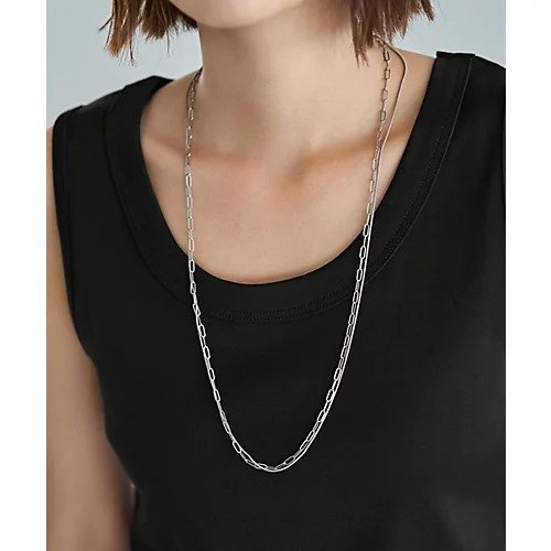 【スタイルデリ/STYLE DELI】のクリップチェーン702連ロングネックレス インテリア・キッズ・メンズ・レディースファッション・服の通販 founy(ファニー) 　ファッション　Fashion　レディースファッション　Fashion for Women　ジュエリー　Jewelry　ネックレス　Necklaces & Pendants　軽量　Lightweight, Ultra Light　シンプル　Simple, Minimal　スポーツ　Sports, Activewear　タオル　Towel, Bath Towel　チェーン　Chain, Chain Strap　ネックレス　Necklace, Pendant Necklace　ハンド　Hand, Handmade　バランス　Balance, Style Balance　フラット　Flat, Flat Shoes　ロング　Long, Long-Length　シルバー|ID: prp329100004573886 ipo3291000000032376093