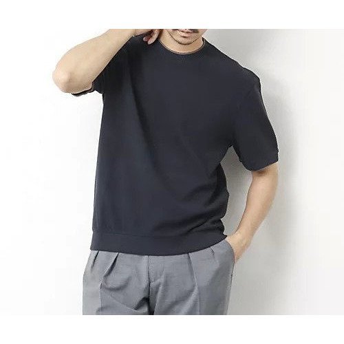 【ノーリーズ グッドマン/NOLLEY'S goodman / MEN】の【HERNO/ヘルノ】配色半袖カットソー 25SS インテリア・キッズ・メンズ・レディースファッション・服の通販 founy(ファニー) https://founy.com/ ファッション Fashion メンズファッション Men's Style Online トップス・カットソー Tops/Tshirt/Men イタリア Italy カットソー Cut And Sew なめらか Smooth ファブリック Fabric 半袖 Short Sleeve メタル Metal ラグジュアリー Luxury リラックス Relax ワッフル Waffle エレガント 上品 Elegant 2025年 2025 2025春夏・S/S Ss,Spring/Summer,2025 |ID: prp329100004573891 ipo3291000000032376170