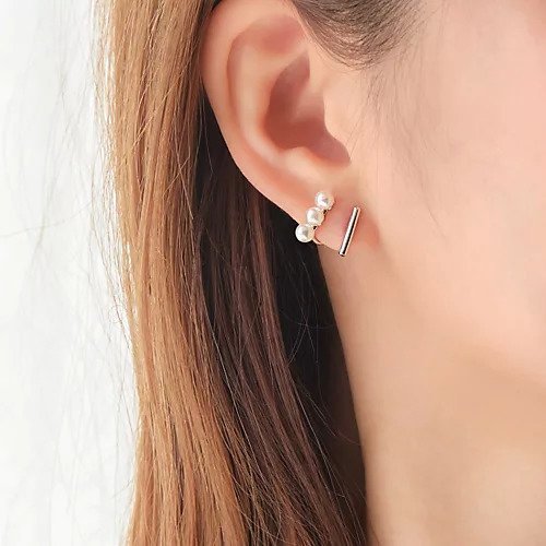 【フィービィー/phoebe】のダブルデコレイトカフイヤリング ローズゴールド インテリア・キッズ・メンズ・レディースファッション・服の通販 founy(ファニー) https://founy.com/ ファッション Fashion レディースファッション Fashion for Women ジュエリー Jewelry ファッションリング Fashion Rings イヤリング・フープ・ドロップタイプ Hoop, Drop & Clip Earrings おすすめ Recommended / Our Picks イヤリング Earrings イヤーカフ Ear Cuffs シルバー Silver, Metallic Silver ストレート Straight, Straight Cut パール Pearl, Pearl Accent ローズ Rose, Rose Motif |ID: prp329100004574857 ipo3291000000032387403