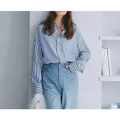 【マディソンブルー/MADISONBLUE】のJ BRADLEY NARROW SH MULTI 人気、トレンドファッション・服の通販 founy(ファニー) ファッション Fashion レディースファッション Fashion for Women インナー Innerwear ストライプ Stripe, Striped Pattern バランス Balance, Style Balance ブロード Broadcloth, Fine Cotton other-2|ID: prp329100004575722 ipo3291000000032718545