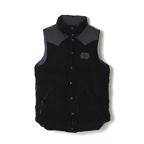 【マディソンブルー/MADISONBLUE】のDOWN VEST FEATHER VELVET インテリア・キッズ・メンズ・レディースファッション・服の通販 founy(ファニー) 　ファッション　Fashion　レディースファッション　Ladies' Fashion Online　アウター　Coat Outerwear　トップス・カットソー　Tops/Tshirt　ベスト/ジレ　Gilets/Vests　エレガント 上品　Elegant　ダウン　Down　フォーマル　Formal　ベスト　Vest　ベルベット　Velvet　ブラック|ID: prp329100004575723 ipo3291000000032452921