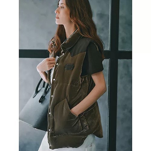 【マディソンブルー/MADISONBLUE】のダウンベスト 人気、トレンドファッション・服の通販 founy(ファニー)  ファッション Fashion レディースファッション Fashion for Women アウター Coat / Outerwear Collection トップス・カットソー Cut & Sew Tops ベスト&ジレ / 重ね着スタイル Vests & Gilets ダウン Down, Puffer フォーマル Formal, Dressy ベスト Vest, Waistcoat 人気 Popular, Best Seller other-2|ID: prp329100004575723 ipo3291000000034398363