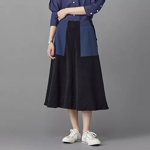 【マディソンブルー/MADISONBLUE】のL POCKET SK BOA インテリア・キッズ・メンズ・レディースファッション・服の通販 founy(ファニー) https://founy.com/ ファッション Fashion レディースファッション Fashion for Women フレア Flare, Flared ポケット Pocket, Pocket Detail ループ Loop, Loop Knit |ID: prp329100004575726 ipo3291000000035202857