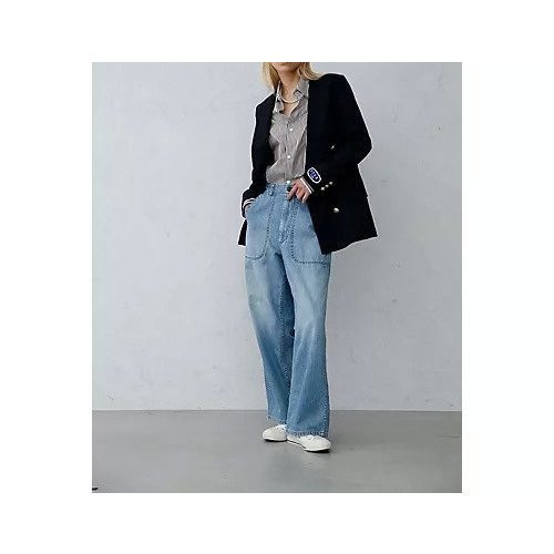 【マディソンブルー/MADISONBLUE】のWIDE BAKER PT 人気、トレンドファッション・服の通販 founy(ファニー) 　ファッション　Fashion　レディースファッション　Ladies' Fashion Online　パンツ　Pants　デニム　Denim　ルーズ　Loose　ワイド　Wide　ワーク　Work　ヴィンテージ　Vintage　other-2|ID: prp329100004575727 ipo3291000000032398988