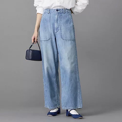 【マディソンブルー/MADISONBLUE】のWIDE BAKER PT 人気、トレンドファッション・服の通販 founy(ファニー) 　ファッション　Fashion　レディースファッション　Ladies' Fashion Online　パンツ　Pants　デニム　Denim　ルーズ　Loose　ワイド　Wide　ワーク　Work　ヴィンテージ　Vintage　other-3|ID: prp329100004575727 ipo3291000000032398989