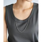 【スタイルデリ/STYLE DELI】の湾曲パイプパーツのロングネックレス 人気、トレンドファッション・服の通販 founy(ファニー) ファッション Fashion レディースファッション WOMEN ジュエリー Jewelry ネックレス Necklaces 軽量 Lightweight シンプル Simple スポーツ Sports タオル Towel チェーン Chain ネックレス Necklace ハンド Hand フラット Flat ロング Long エレガント 上品 Elegant thumbnail シルバー|ID: prp329100004575730 ipo3291000000032399000