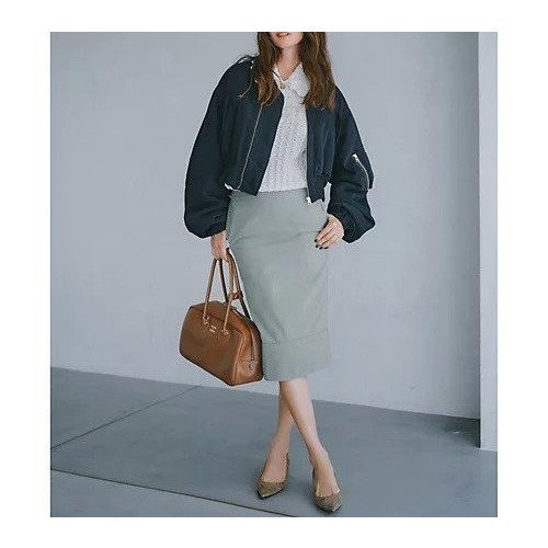 【マディソンブルー/MADISONBLUE】のL2-B SHORT JK PE 人気、トレンドファッション・服の通販 founy(ファニー) 　ファッション　Fashion　レディースファッション　Fashion for Women　コンパクト　Compact, Small Size　サテン　Satin, Glossy Fabric　ダブル　Double, Double-Breasted　ミリタリー　Military, Army Style　other-3|ID: prp329100004575732 ipo3291000000032717058