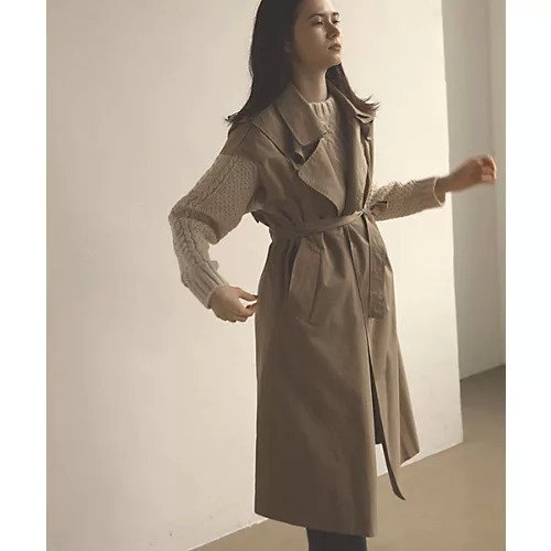 【マージュール/marjour】のTRENCH LONG VEST 人気、トレンドファッション・服の通販 founy(ファニー) 　ファッション　Fashion　レディースファッション　Ladies' Fashion Online　アウター　Coat Outerwear　トップス・カットソー　Tops/Tshirt　ベスト/ジレ　Gilets/Vests　春　Spring　ショルダー　Shoulder　スウェット　Sweat　ストレッチ　Stretch　タンク　Tank　トッパー　Topper　トレンチ　Trench　ドロップ　Drop　ベスト　Vest　ポケット　Pocket　A/W・秋冬　Aw・Autumn/Winter・Fw・Fall-Winter　S/S・春夏　Ss・Spring/Summer　夏　Summer　 other-1|ID: prp329100004575769 ipo3291000000032400143