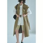 【マージュール/marjour】のTRENCH LONG VEST BROWN BEIGE|ID: prp329100004575769 ipo3291000000036284571