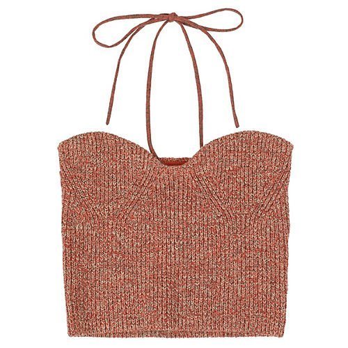 【クラネ/CLANE】のHEATHER COTTON KNIT TUBETOP インテリア・キッズ・メンズ・レディースファッション・服の通販 founy(ファニー) 　ファッション　Fashion　レディースファッション　WOMEN　トップス・カットソー　Tops/Tshirt　ニット　Knit Tops　2025年　2025　2025春夏・S/S　Ss,Spring/Summer,2025　おすすめ　Recommend　チューブ　Tube　エレガント 上品　Elegant　ORANGE|ID: prp329100004576628 ipo3291000000032412581