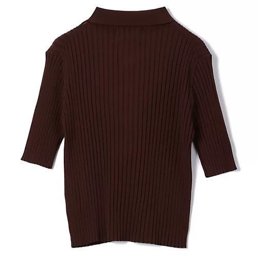 【ミュベール/MUVEIL】のリボン付きポロプルオーバー 人気、トレンドファッション・服の通販 founy(ファニー) ファッション Fashion レディースファッション Fashion for Women トップス・カットソー Cut & Sew Tops カジュアルプルオーバー・ニットトップス Pullovers & Knit Tops / Casual Pullovers 2025年 2025 2025-2026秋冬・A/W Autumn/Winter 2025–26 AW25–26 サテン Satin, Glossy Fabric フロント Front, Front Design リボン Ribbon, Bow other-2|ID: prp329100004576631 ipo3291000000034365059