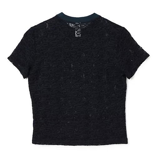 【シモーネ ワイルド/SIMONE WILD】のLACE TINY TEE 人気、トレンドファッション・服の通販 founy(ファニー) 　ファッション　Fashion　レディースファッション　Fashion for Women　2025年　2025　2025-2026秋冬・A/W　Autumn/Winter 2025–26 AW25–26　クール　Cool, Chic　コンパクト　Compact, Small Size　デニム　Denim, Jeans Material　バランス　Balance, Style Balance　フェミニン　Feminine, Girly　レース　Lace, Lace Fabric　洗える　Machine Washable　other-2|ID: prp329100004576632 ipo3291000000035596347