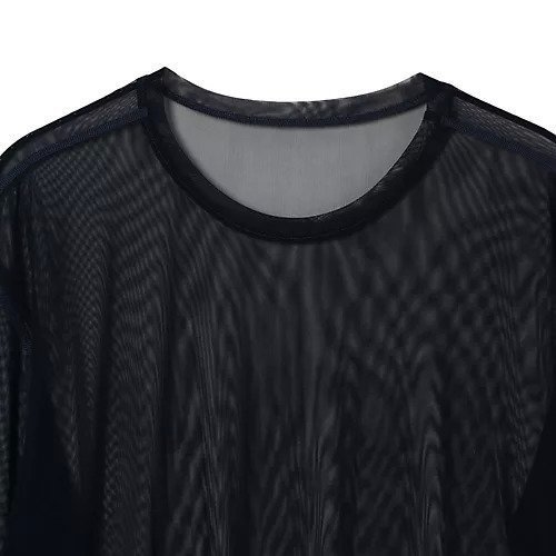 【シモーネ ワイルド/SIMONE WILD】のMESH OVERSZED TEE 人気、トレンドファッション・服の通販 founy(ファニー) 　ファッション　Fashion　レディースファッション　WOMEN　2025年　2025　エアリー　Airy　シアー　Sheer　チュール　Tulle　フィット　Fit　ベーシック　Basic　リラックス　Relax　洗える　Washable　other-3|ID: prp329100004576634 ipo3291000000032412636
