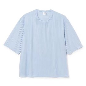 【シモーネ ワイルド/SIMONE WILD】のRIB OVERSZED TEE 人気、トレンドファッション・服の通販 founy(ファニー) ファッション Fashion レディースファッション Fashion for Women 2025年 2025 2025-2026秋冬・A/W Autumn/Winter 2025–26 AW25–26 フリル Frill, Ruffle ベルベット Velvet, Velvety ラグジュアリー Luxury, Elegant エレガント 上品 Elegant 今季 This Season, Current Season 洗える Machine Washable |ID:prp329100004576636