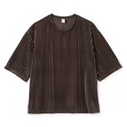 【シモーネ ワイルド/SIMONE WILD】のRIB OVERSZED TEE 人気、トレンドファッション・服の通販 founy(ファニー) ファッション Fashion レディースファッション Fashion for Women 2025年 2025 2025-2026秋冬・A/W Autumn/Winter 2025–26 AW25–26 フリル Frill, Ruffle ベルベット Velvet, Velvety ラグジュアリー Luxury, Elegant エレガント 上品 Elegant 今季 This Season, Current Season 洗える Machine Washable thumbnail Caramel|ID: prp329100004576636 ipo3291000000035596375