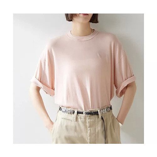 【ウィムガゼット/Whim Gazette】のシアービッグTシャツ インテリア・キッズ・メンズ・レディースファッション・服の通販 founy(ファニー) 　ファッション　Fashion　レディースファッション　WOMEN　トップス・カットソー　Tops/Tshirt　シャツ/ブラウス　Shirts/Blouses　ロング / Tシャツ　T-Shirts　2025年　2025　2025春夏・S/S　Ss,Spring/Summer,2025　シアー　Sheer　ベビー　Baby　ボトム　Bottom　ベビーピンク|ID: prp329100004576639 ipo3291000000032412673