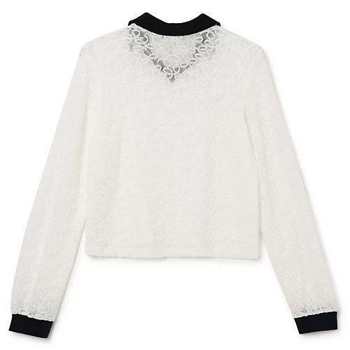 【シモーネ ワイルド/SIMONE WILD】のLACE TRIKOT 人気、トレンドファッション・服の通販 founy(ファニー) 　ファッション　Fashion　レディースファッション　Fashion for Women　2025年　2025　2025-2026秋冬・A/W　Autumn/Winter 2025–26 AW25–26　スキッパー　Skipper, Open Collar　レース　Lace, Lace Fabric　洗える　Machine Washable　other-2|ID: prp329100004576642 ipo3291000000035608944