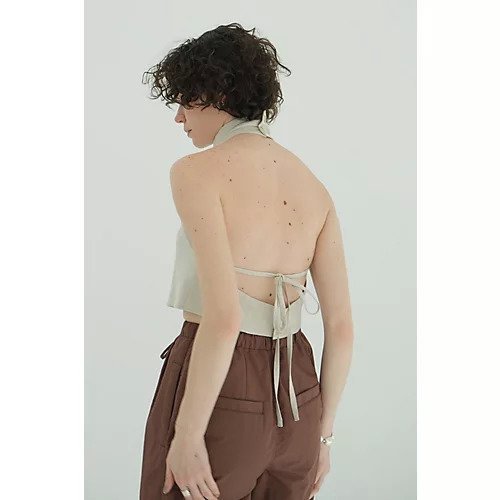 【クラネ/CLANE】のHALTER HIGH NECK CAMISOLE 人気、トレンドファッション・服の通販 founy(ファニー) 　ファッション　Fashion　レディースファッション　Fashion for Women　2025年　2025　2025春夏・S/S　Spring/Summer 2025 SS25　カッティング　Cutting Detail　コンパクト　Compact, Small Size　フィット　Fit, Slim Fit　夏　Summer　other-3|ID: prp329100004576646 ipo3291000000032412726