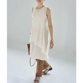【スタイルデリ/STYLE DELI】 落ち感レイヤードロングブラウス人気、トレンドファッション・服の通販 founy(ファニー) ファッション Fashion レディースファッション WOMEN トップス・カットソー Tops/Tshirt シャツ/ブラウス Shirts/Blouses イエロー Yellow インナー Inner エアリー Airy カーディガン Cardigan キャミソール Camisole シアー Sheer ショート Short シンプル Simple ジャケット Jacket スキニー Skinny ストレート Straight スリット Slit タンク Tank デコルテ Decolletage 定番 Standard ノースリーブ No Sleeve バランス Balance フロント Front ブルゾン Blouson ポケット Pocket ミドル Middle ラウンド Round レギンス Leggings ロング Long ワイド Wide 夏 Summer |ID:prp329100004576648