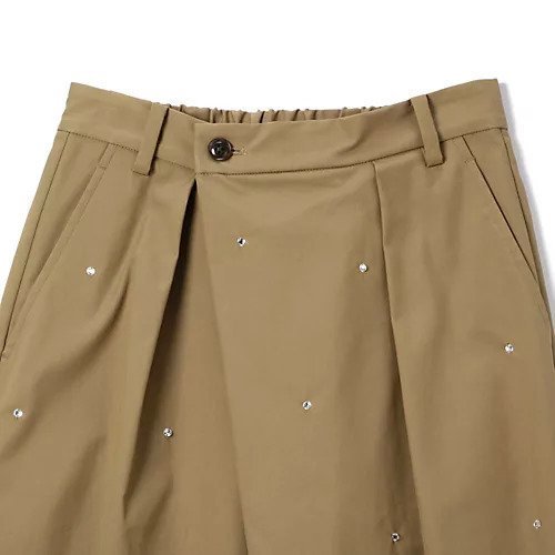【ミュベール/MUVEIL】のビジュー付きチノパンツ 人気、トレンドファッション・服の通販 founy(ファニー) 　ファッション　Fashion　レディースファッション　Fashion for Women　パンツ　Pants & Trousers　2025年　2025　2025-2026秋冬・A/W　Autumn/Winter 2025–26 AW25–26　ストーン　Stone, Gem-Like　ビジュー　Bijou, Jewel-like Accent　フロント　Front, Front Design　洗える　Machine Washable　other-3|ID: prp329100004576658 ipo3291000000032412824