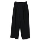 【ミュベール/MUVEIL】のビジュータックスラックスパンツ 人気、トレンドファッション・服の通販 founy(ファニー) ファッション Fashion レディースファッション Fashion for Women パンツ Pants & Trousers 2025年 2025 2025-2026秋冬・A/W Autumn/Winter 2025–26 AW25–26 ストーン Stone, Gem-Like フロント Front, Front Design ロング Long, Long-Length ワイド Wide, Wide Fit ビジネス 仕事 通勤 Business / Work / Commuting thumbnail black|ID: prp329100004576659 ipo3291000000034366002