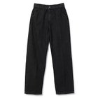 【ミュベール/MUVEIL】のセンタープレスリボンデニムパンツ 人気、トレンドファッション・服の通販 founy(ファニー) ファッション Fashion レディースファッション Ladies' Fashion Online パンツ Pants デニムパンツ Denim Pants 2025年 2025 2025-2026秋冬・A/W Aw/Autumn/Winter/Fw/Fall/2025-2026 センター Center デニム Denim パッチ Patch ポケット Pocket リボン Ribbon ワイド Wide 洗える Washable thumbnail black|ID: prp329100004576661 ipo3291000000032412843