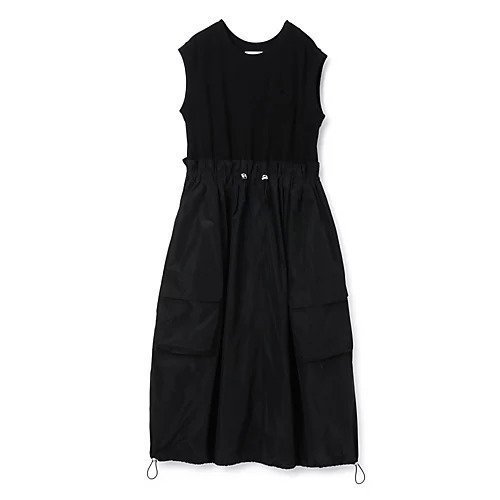 【ミュベール/MUVEIL】のハートパッチミリタリーワンピース 人気、トレンドファッション・服の通販 founy(ファニー) 　ファッション　Fashion　レディースファッション　WOMEN　ワンピース　Dress　2025年　2025　コンビ　Combination　タフタ　Taffeta　ノースリーブ　No Sleeve　バルーン　Balloon　パッチ　Patch　フラップ　Flap　ポケット　Pocket　今季　This Season　洗える　Washable　 other-1|ID: prp329100004576670 ipo3291000000032412898