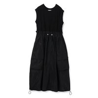 【ミュベール/MUVEIL】のハートパッチミリタリーワンピース 人気、トレンドファッション・服の通販 founy(ファニー) ファッション Fashion レディースファッション Fashion for Women ワンピース Dresses 2025年 2025 2025-2026秋冬・A/W Autumn/Winter 2025–26 AW25–26 コンビ Combo, Combination Style タフタ Taffeta, Structured Fabric ノースリーブ Sleeveless, No-Sleeve バルーン Balloon, Balloon Silhouette パッチ Patch, Appliqué フラップ Flap, Flap Pocket ポケット Pocket, Pocket Detail 今季 This Season, Current Season 洗える Machine Washable |ID:prp329100004576670