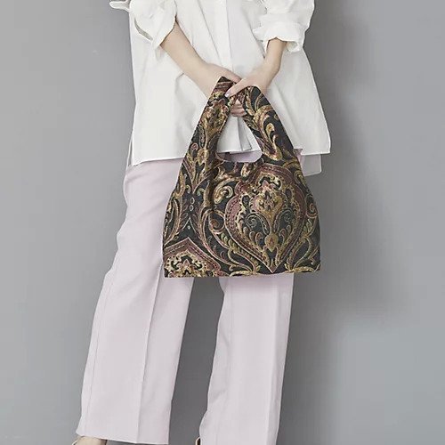【トプカピ/TOPKAPI】の【TREASURE TOPKAPI】ペイズリー柄 ジャガード 2WAY トートバッグ 人気、トレンドファッション・服の通販 founy(ファニー) 　ファッション　Fashion　レディースファッション　Ladies' Fashion Online　バッグ　Bag　おすすめ　Recommend　アクセサリー　Accessories　エレガント 上品　Elegant　ショルダー　Shoulder　デニム　Denim　ペイズリー　Paisley　A/W・秋冬　Aw・Autumn/Winter・Fw・Fall-Winter　other-2|ID: prp329100004576677 ipo3291000000032412935