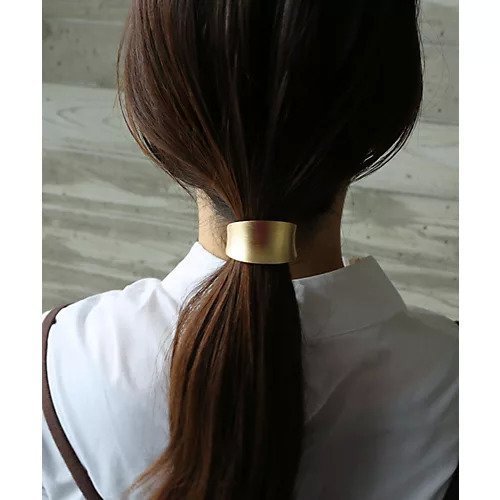 【コレカラ/collecala】のマットメタルヘアゴム 人気、トレンドファッション・服の通販 founy(ファニー) 　ファッション　Fashion　レディースファッション　WOMEN　アクセサリー　Accessories　シンプル　Simple　フィット　Fit　フォルム　Form　プレート　Plate　メタル　Metal　other-3|ID: prp329100004576689 ipo3291000000032413019