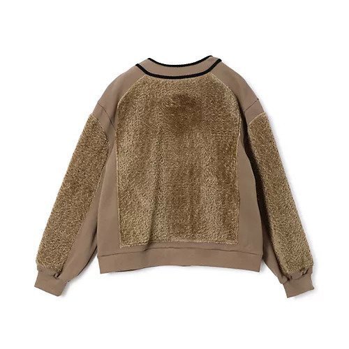 【ミュベール/MUVEIL】の裏毛ボアブルゾン 人気、トレンドファッション・服の通販 founy(ファニー) 　ファッション　Fashion　レディースファッション　Fashion for Women　アウター　Coat / Outerwear Collection　ブルゾンジャケット・スポーティアウター　Blouson Jackets　2025年　2025　2025-2026秋冬・A/W　Autumn/Winter 2025–26 AW25–26　クラシカル　Classical, Vintage-Inspired　パイピング　Piping, Trim Design　ブルゾン　Blouson, Bomber Jacket　ロング　Long, Long-Length　other-2|ID: prp329100004576690 ipo3291000000032413023