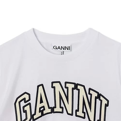 【ガニー/GANNI】のBasic Cotton Jersey Animals Relaxed T-shirt 人気、トレンドファッション・服の通販 founy(ファニー) 　ファッション　Fashion　レディースファッション　Fashion for Women　トップス・カットソー　Cut & Sew Tops　シャツ・ブラウス・オフィスカジュアル　Elegant Blouses & Button-Ups　ロングTシャツ・Tシャツ　Longline T-Shirts & Tees　2025年　2025　2025-2026秋冬・A/W　Autumn/Winter 2025–26 AW25–26　フロント　Front, Front Design　洗える　Machine Washable　other-3|ID: prp329100004577579 ipo3291000000032423381