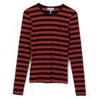 【ガニー/GANNI】のSoft Cotton Rib Striped Long Sleeve 人気、トレンドファッション・服の通販 founy(ファニー) ファッション Fashion レディースファッション WOMEN トップス・カットソー Tops/Tshirt 2025年 2025 ジャケット Jacket フィット Fit リブニット Rib Knit 洗える Washable thumbnail Red Alert|ID: prp329100004577589 ipo3291000000032423439