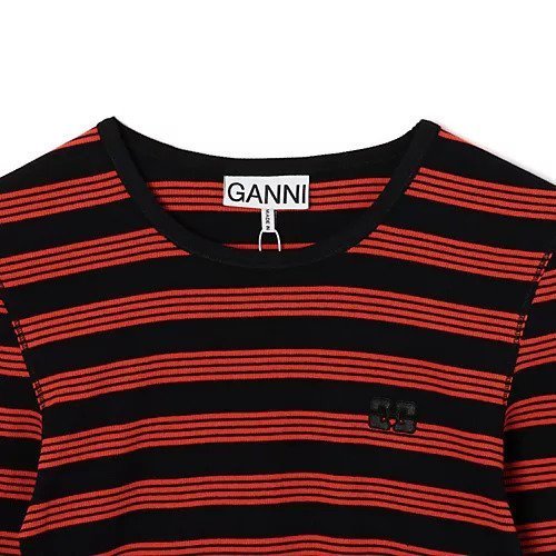 【ガニー/GANNI】のSoft Cotton Rib Striped Long Sleeve 人気、トレンドファッション・服の通販 founy(ファニー) 　ファッション　Fashion　レディースファッション　WOMEN　トップス・カットソー　Tops/Tshirt　2025年　2025　ジャケット　Jacket　フィット　Fit　リブニット　Rib Knit　洗える　Washable　other-3|ID: prp329100004577589 ipo3291000000032423442