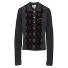 【ガニー/GANNI】のFine Merino Jacquard Polo 人気、トレンドファッション・服の通販 founy(ファニー) ファッション Fashion レディースファッション Fashion for Women 2025年 2025 2025-2026秋冬・A/W Autumn/Winter 2025–26 AW25–26 ジャカード/ジャガード Jacquard, Woven Pattern バタフライ Butterfly, Butterfly Motif ポロシャツ Polo Shirt, Collared Tee 洗える Machine Washable thumbnail Frost Gray|ID: prp329100004577621 ipo3291000000034365426