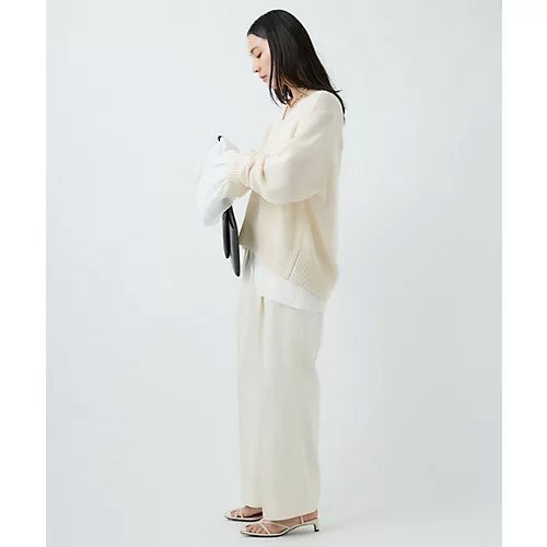【カオス/Chaos】のタラスコットンニット 人気、トレンドファッション・服の通販 founy(ファニー) 　ファッション　Fashion　レディースファッション　Fashion for Women　トップス・カットソー　Cut & Sew Tops　ニット　Knit Tops & Sweaters　シンプル　Simple, Minimal　スリーブ　Sleeve, Long Sleeve / Short Sleeve　ダブル　Double, Double-Breasted　other-3|ID: prp329100004577628 ipo3291000000032423702