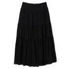【ペールジュート/Pale Jute】のbasic tired skirt 人気、トレンドファッション・服の通販 founy(ファニー) ファッション Fashion レディースファッション Fashion for Women スカート Skirts 洗える Machine Washable thumbnail black|ID: prp329100004577643 ipo3291000000033831043