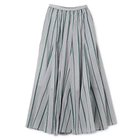 【ペールジュート/Pale Jute】のitalian stripe skirt 人気、トレンドファッション・服の通販 founy(ファニー) ファッション Fashion レディースファッション Fashion for Women スカート Skirts イタリア Italy シルバー Silver, Metallic Silver ストライプ Stripe, Striped Pattern セットアップ Set-Up, Coordinated Outfit ノースリーブ Sleeveless, No-Sleeve マキシ Maxi, Full Length 夏 Summer 洗える Machine Washable thumbnail white&#215;green|ID: prp329100004577646 ipo3291000000032423828